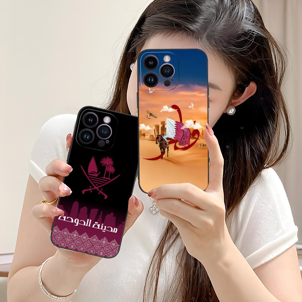 Qatar Flag Mobile Cell Phone C - Phone Cases Qatar 评论和价格