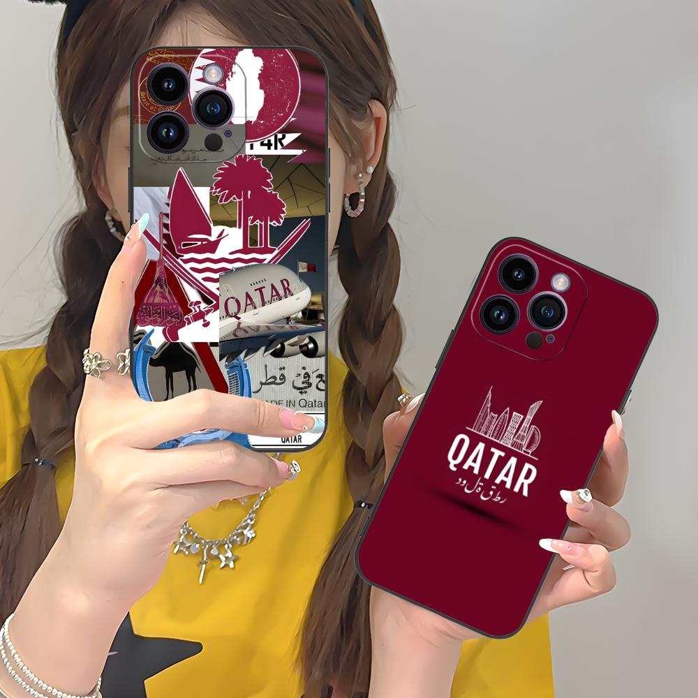 Qatar Flag Mobile Cell Phone C - Phone Cases Qatar 评论和价格