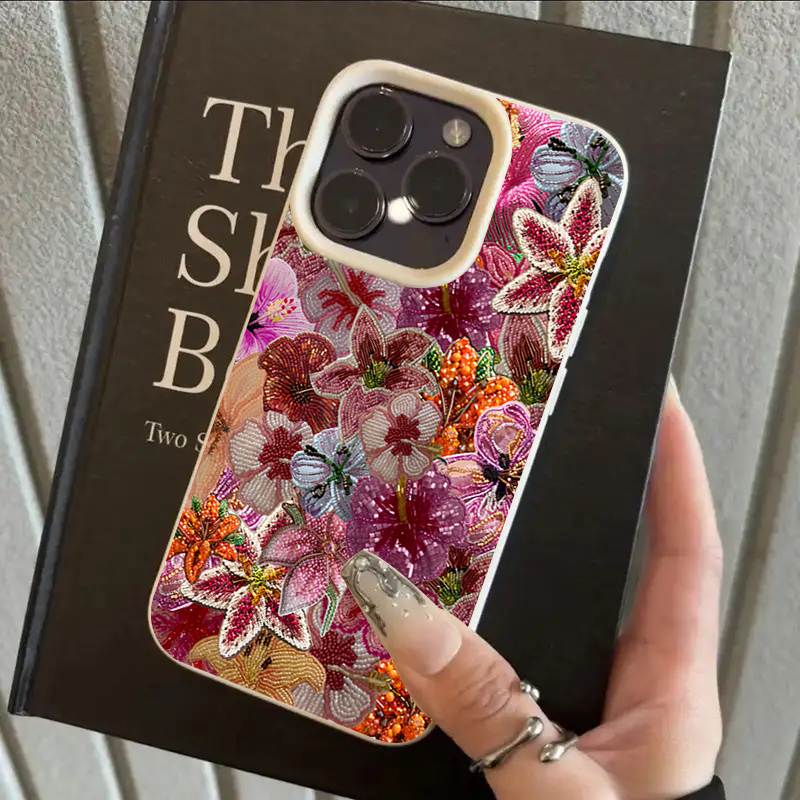 Luxurious Beaded Flower Lychee - Phone Cases Expensive 评论和价格