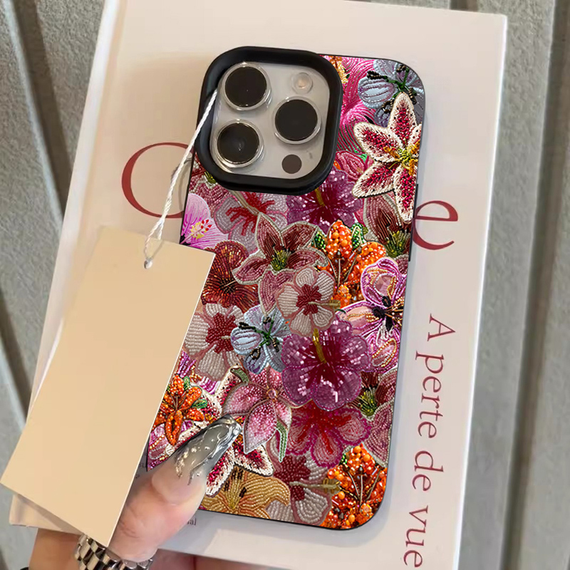 Luxurious Beaded Flower Lychee - Phone Cases Expensive 评论和价格