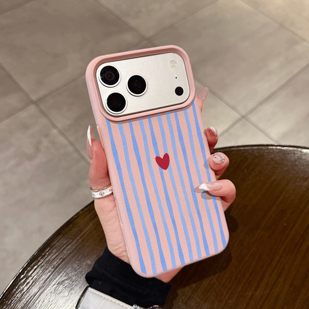 Vertical Stripes Hearts Phone  - Phone Cases Rugged 评论和价格