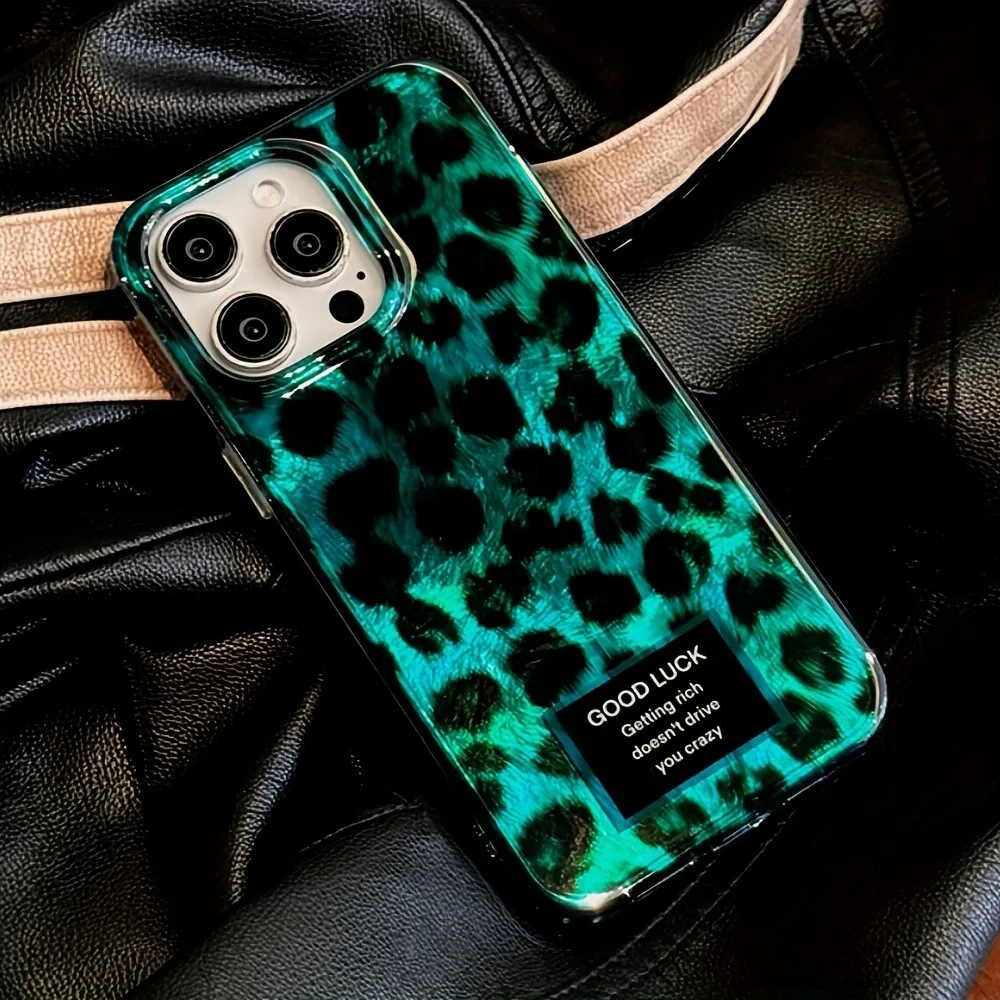 Retro Laser Cute Leopard Print - Phone Cases Leopard Print 评论和价格
