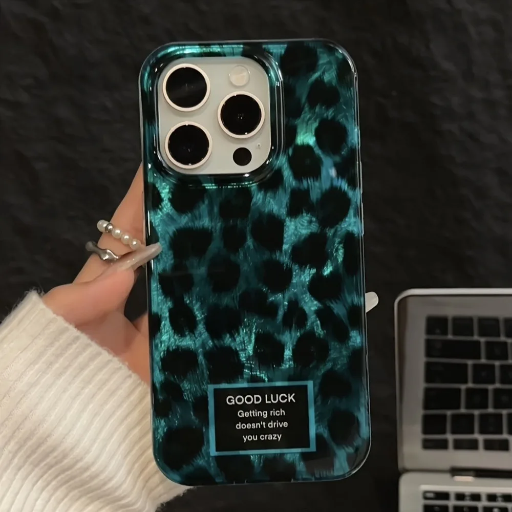 Retro Laser Cute Leopard Print - Phone Cases Leopard Print 评论和价格