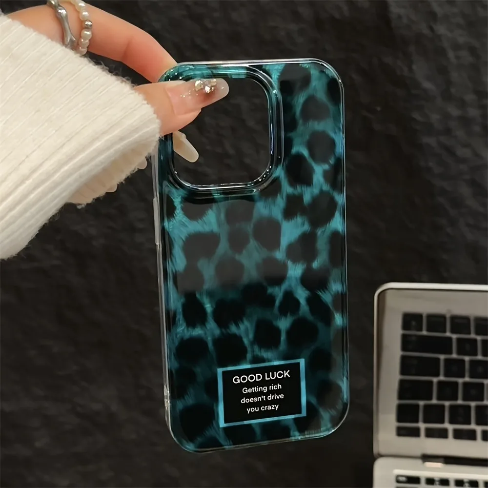 Retro Laser Cute Leopard Print - Phone Cases Leopard Print 评论和价格