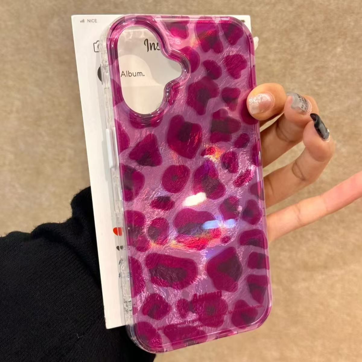 Purple Leopard Print Phone Cas - Phone Cases Leopard Print 评论和价格