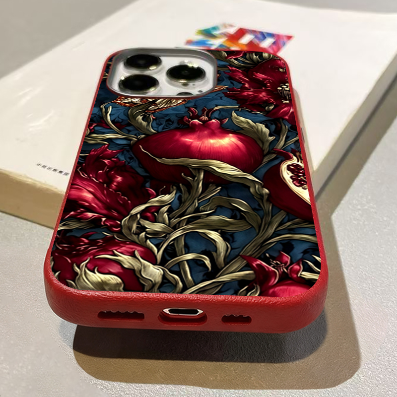 Vintage Pomegranate TPU Art Ph - Phone Cases Vintage 评论和价格