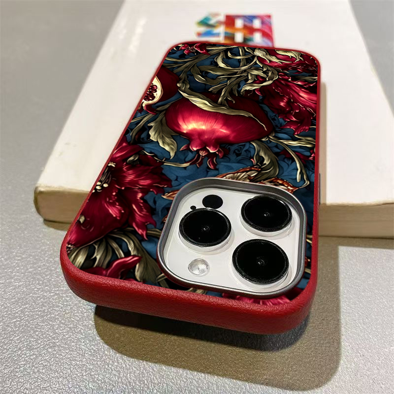 Vintage Pomegranate TPU Art Ph - Phone Cases Vintage 评论和价格