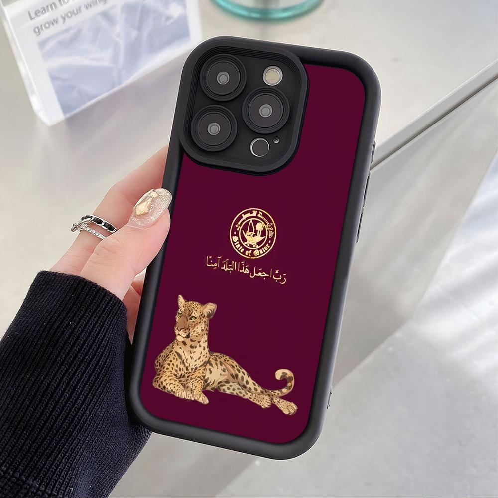 Qatar Flag Thicken TPU Mobile  - Phone Cases Qatar 评论和价格