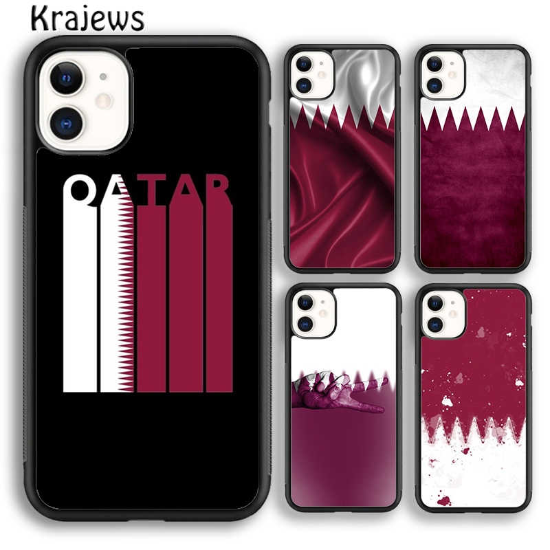 Krajews Qatar Flag National Ba - Phone Cases Qatar 评论和价格