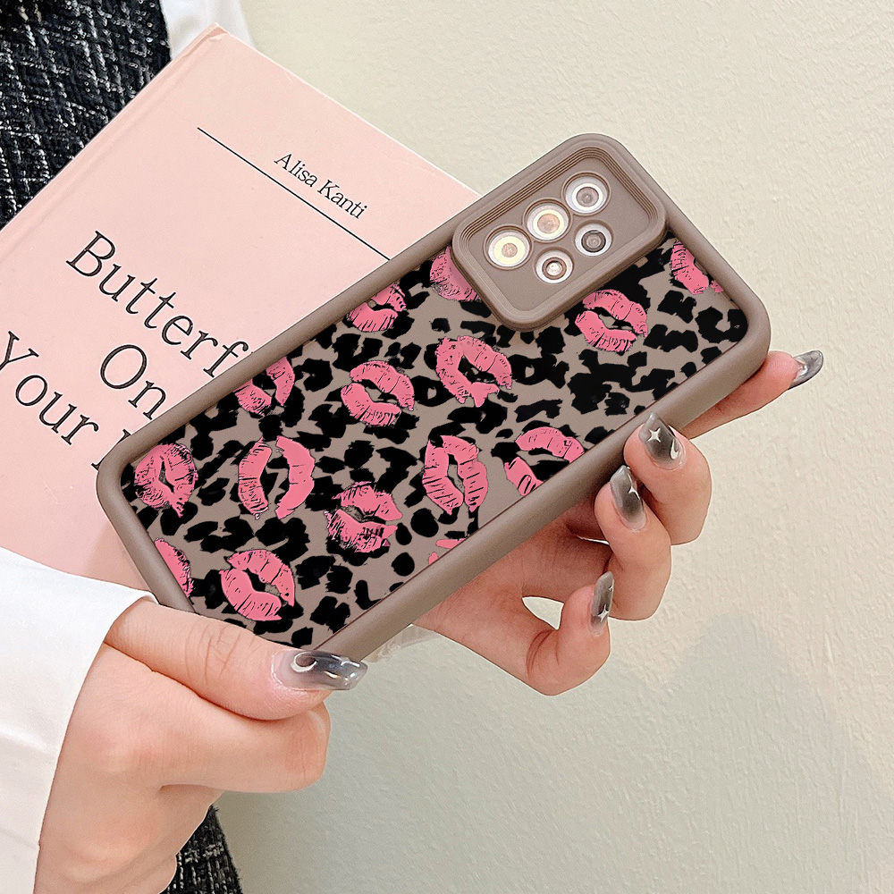 Vintage Leopard Print Lip Phon - Phone Cases Vintage 评论和价格