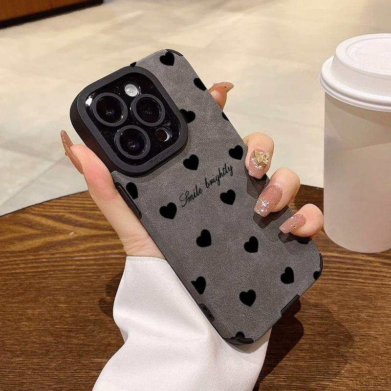 New Luxury Black Love Heart So - Phone Cases Expensive 评论和价格