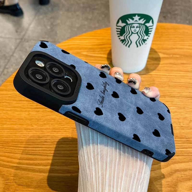 New Luxury Black Love Heart So - Phone Cases Expensive 评论和价格