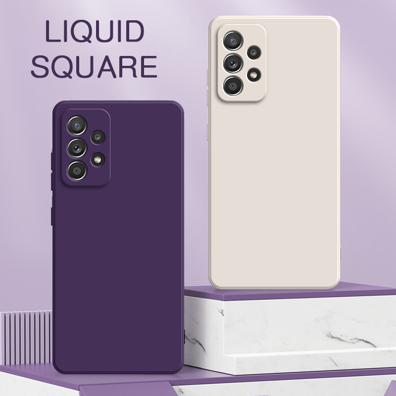 Original Square Liquid Silicon - Phone Cases Burga 评论和价格