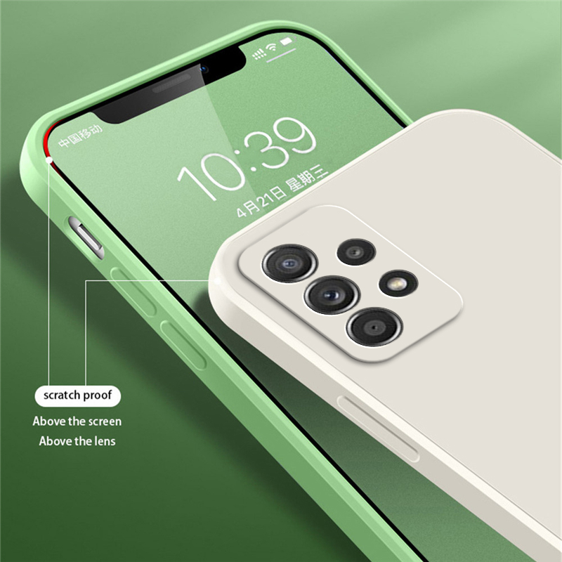 Original Square Liquid Silicon - Phone Cases Burga 评论和价格