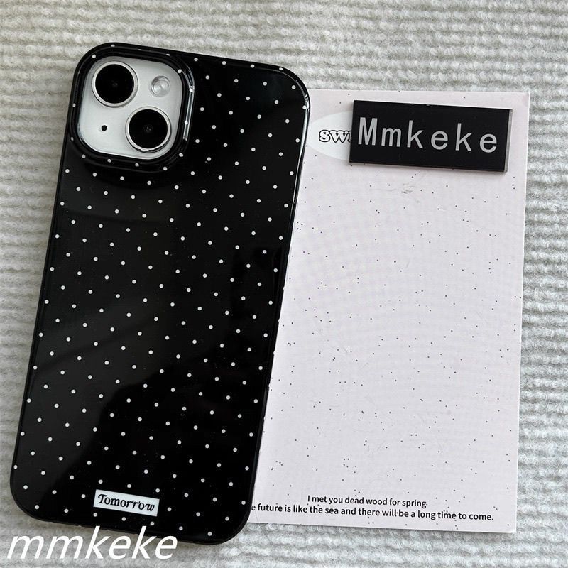 Korean Ins Cute Polka Dot Phon - Phone Cases Burga 评论和价格