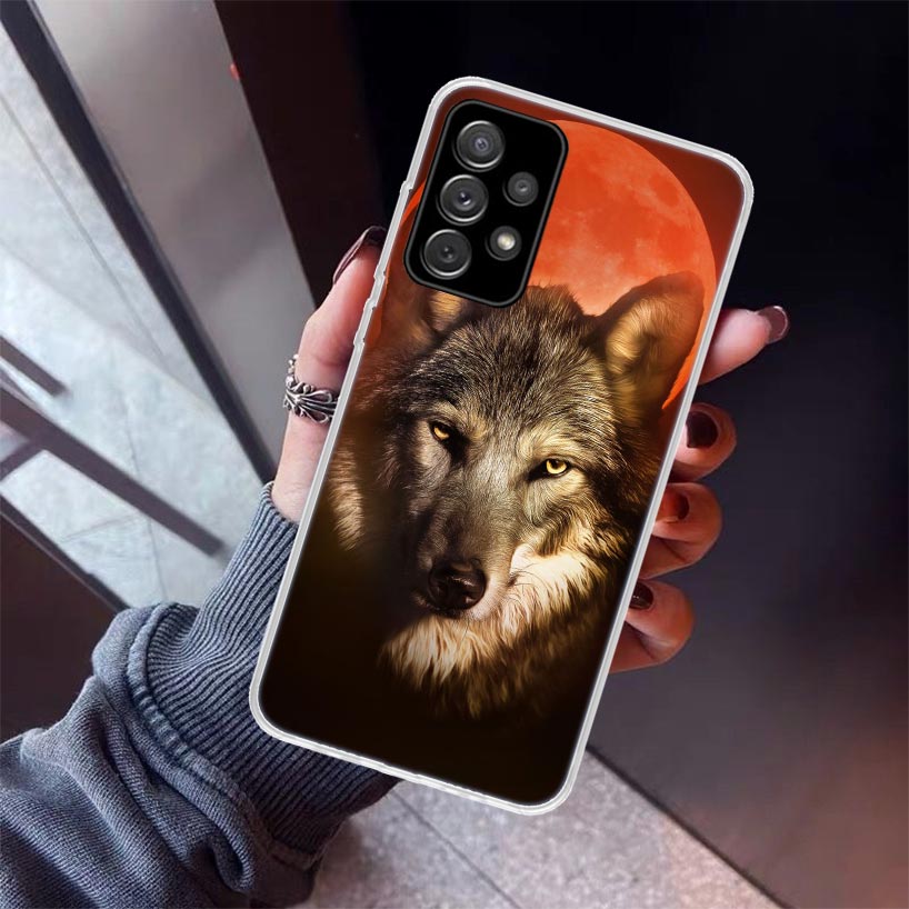 The Wolf Phone Case For Samsun - Phone Cases Burga 评论和价格