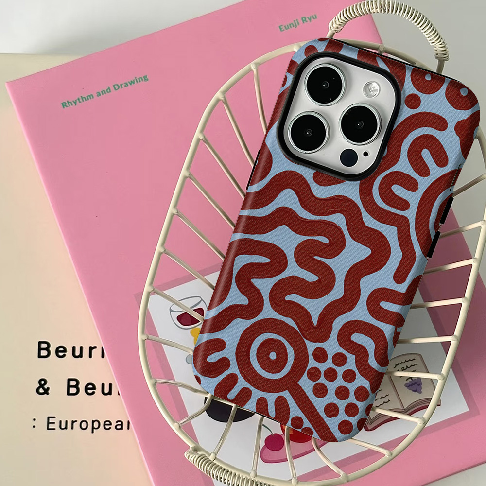 Clmj Phone Lines Simple Fashio - Phone Cases Burga 评论和价格