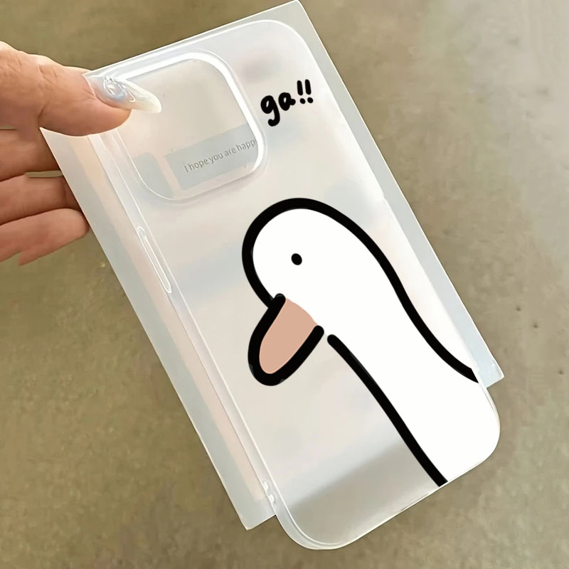 Super Cute Duck Quack Matte Tr - Phone Cases Rugged 评论和价格