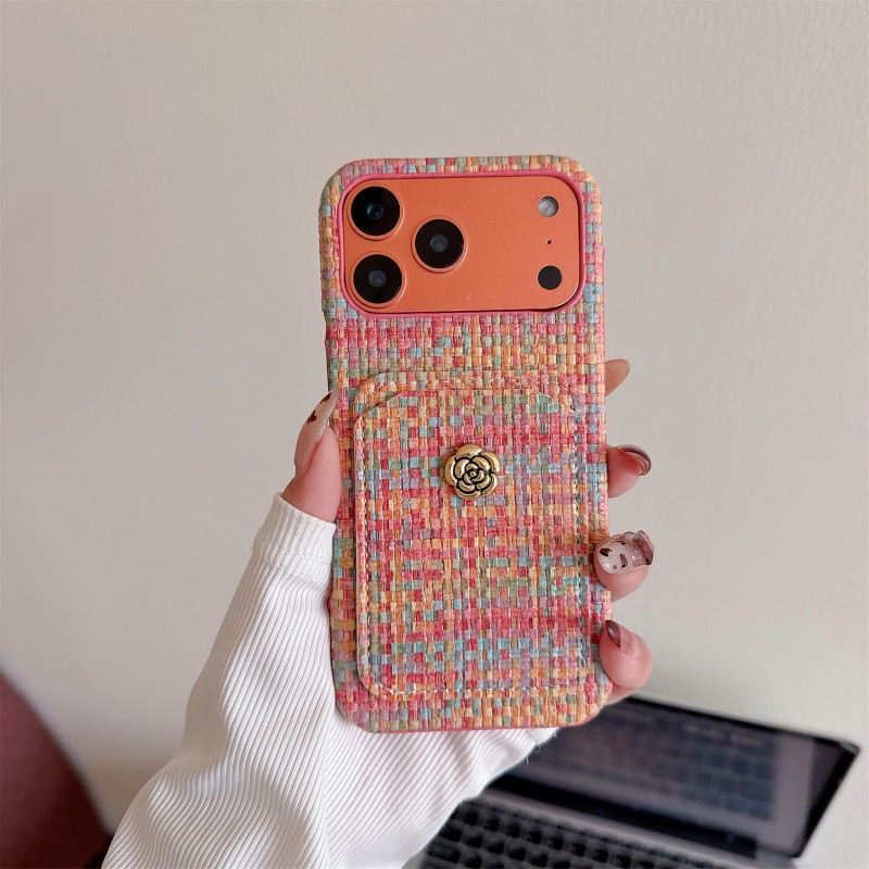 Retro Camellia Weave Pattern C - Phone Cases Vape 评论和价格