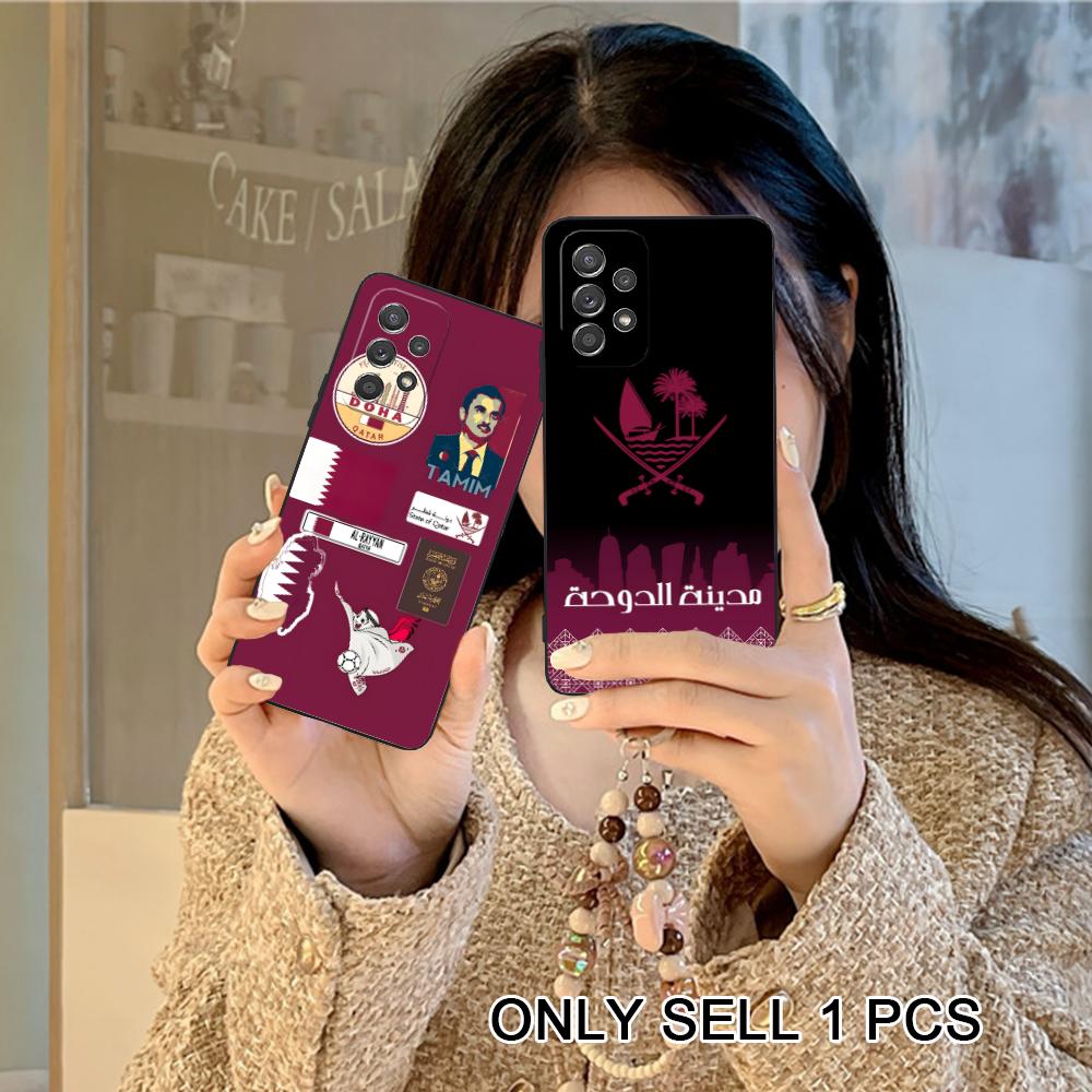 Qatar Flag Matte TPU Mobile Ph - Phone Cases Qatar 评论和价格