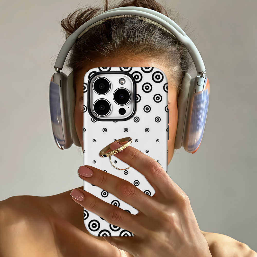 Black White Target Dot Phone C - Phone Cases Target 评论和价格