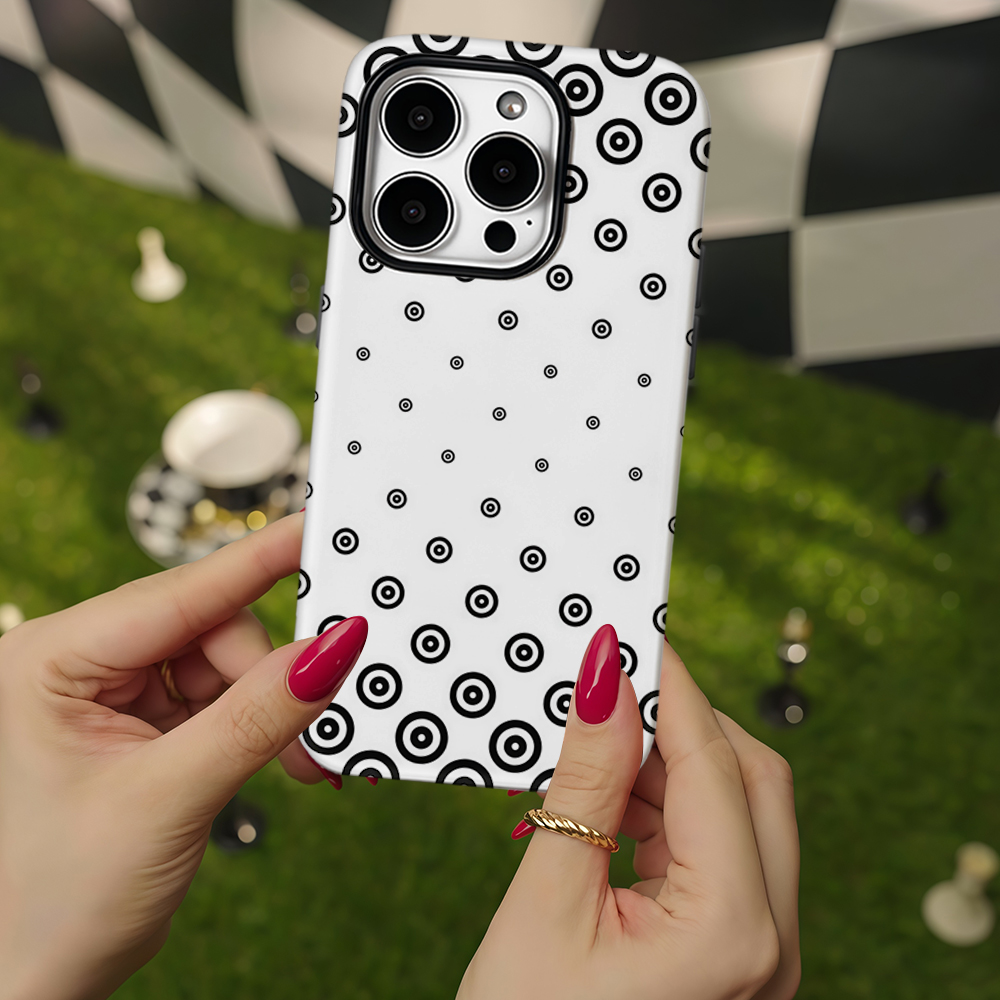 Black White Target Dot Phone C - Phone Cases Target 评论和价格