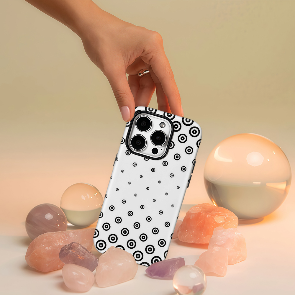 Black White Target Dot Phone C - Phone Cases Target 评论和价格