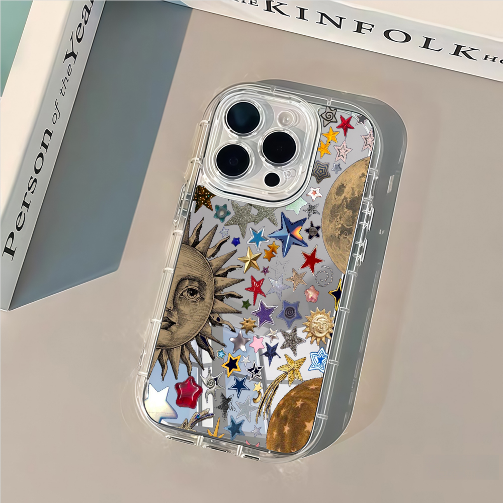 Celestial Gold Glitter Mirror  - Phone Cases Expensive 评论和价格