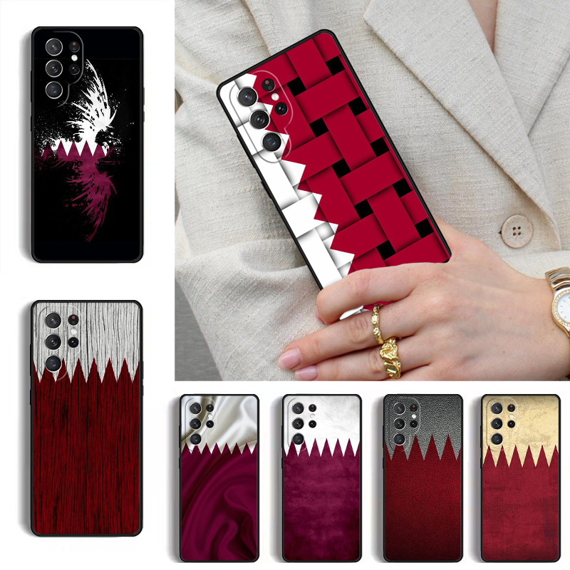 Qatar Flag National Banner MOB - Phone Cases Qatar 评论和价格