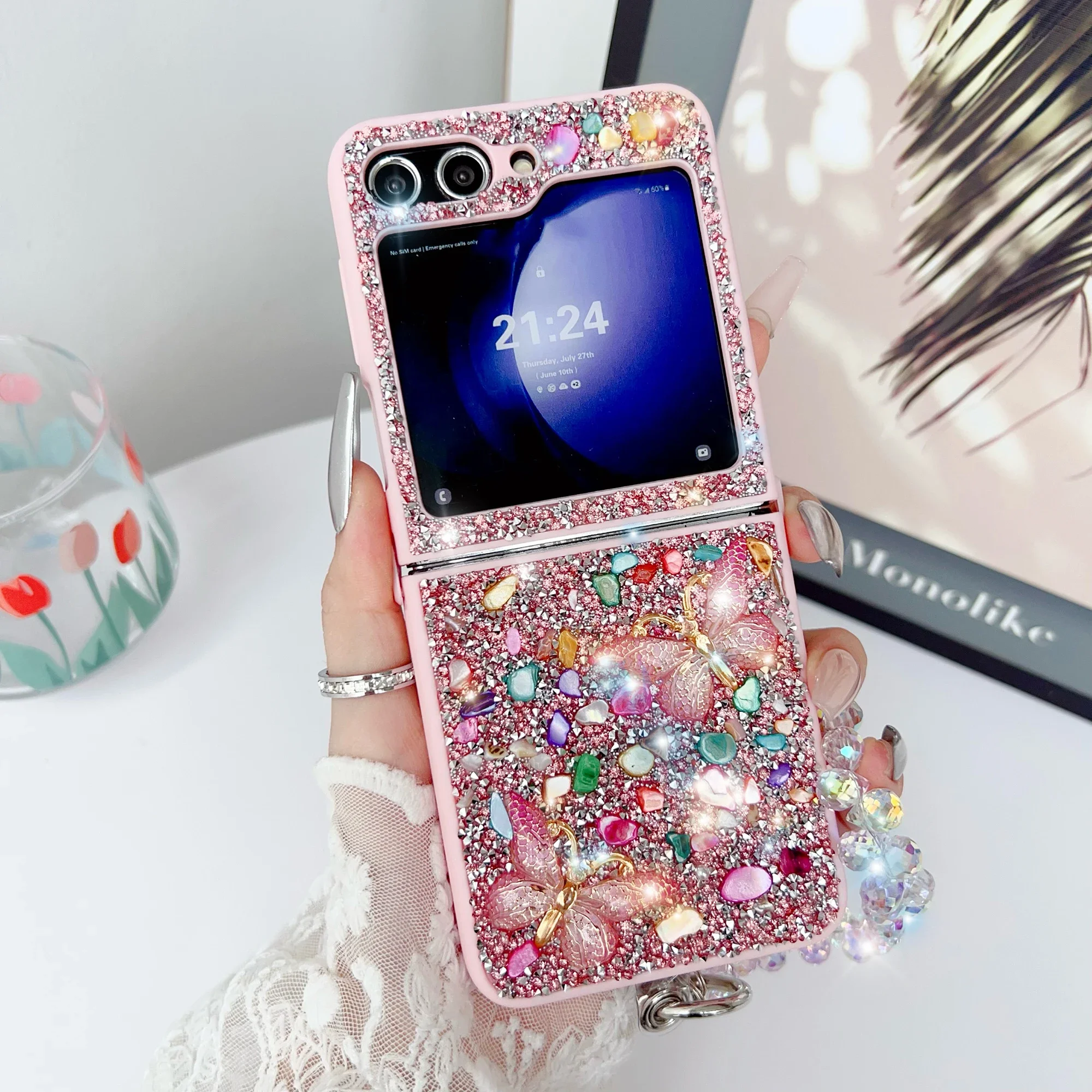 Luxury Glitter Phone Case For  - Phone Cases Z Flip 7 评论和价格