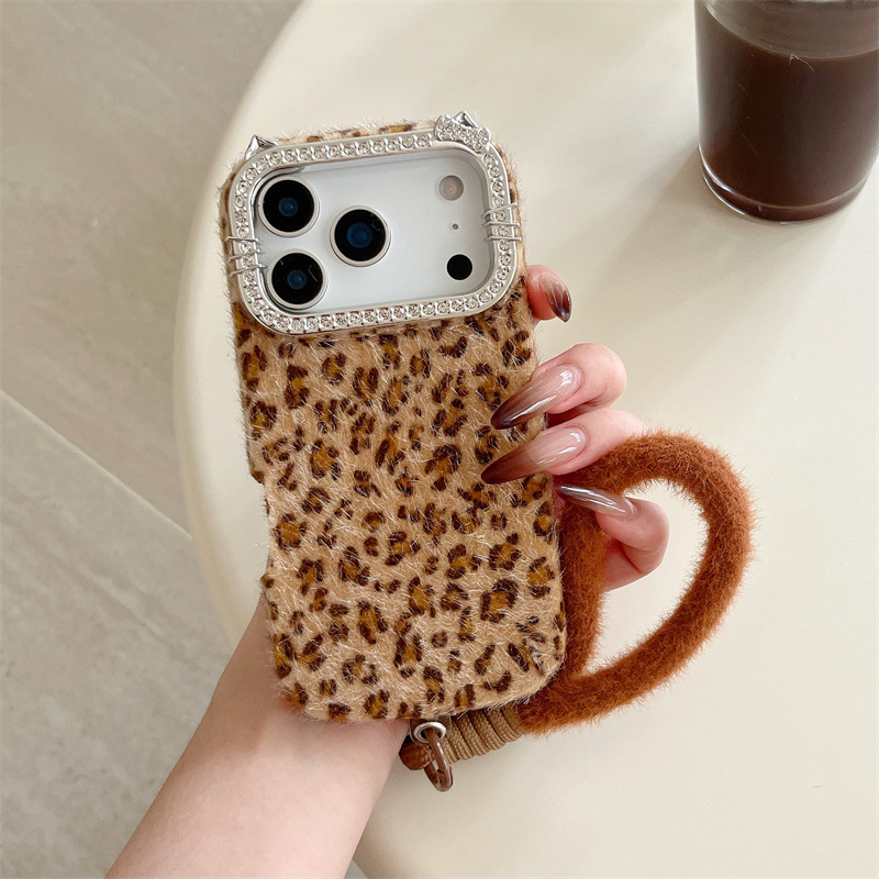 Luxury diamond-encrusted leopa - Phone Cases Leopard Print 评论和价格
