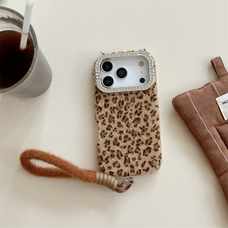 Luxury diamond-encrusted leopa - Phone Cases Leopard Print 评论和价格