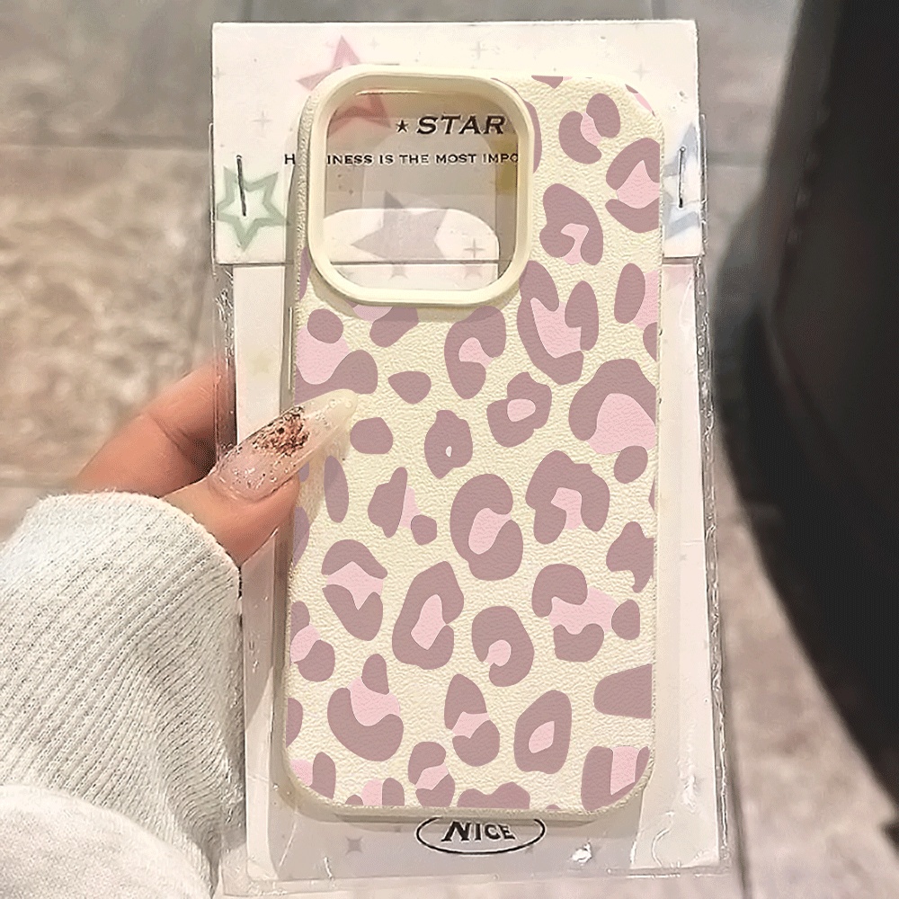 Pale Purple Leopard Print Phon - Phone Cases Leopard Print 评论和价格