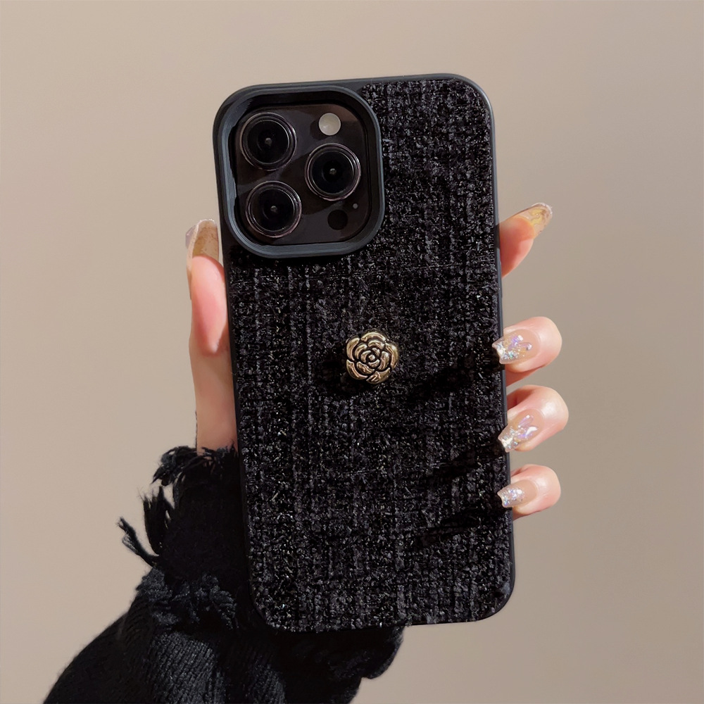 Luxury 3D Golden Camellia Flow - Phone Cases Expensive 评论和价格