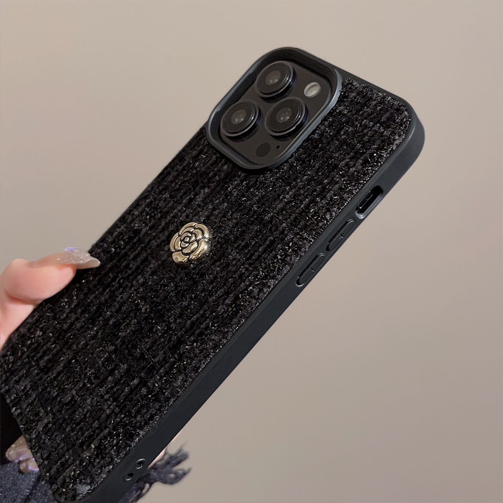 Luxury 3D Golden Camellia Flow - Phone Cases Expensive 评论和价格