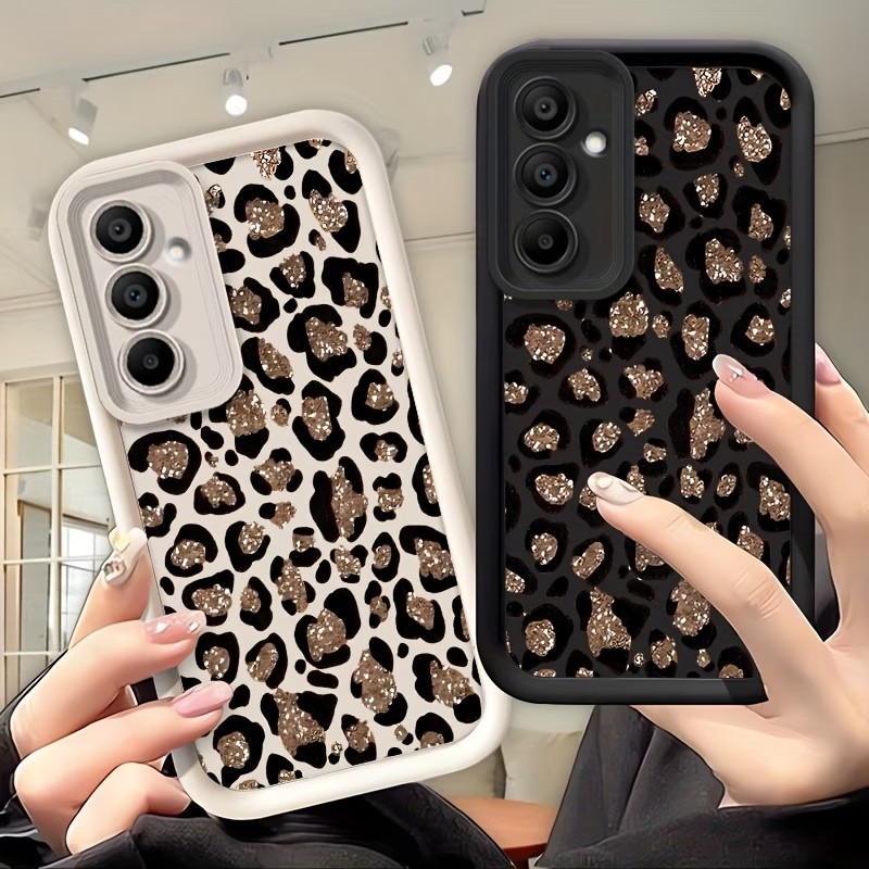 Glitter Leopard Print Silicone - Phone Cases Leopard Print 评论和价格