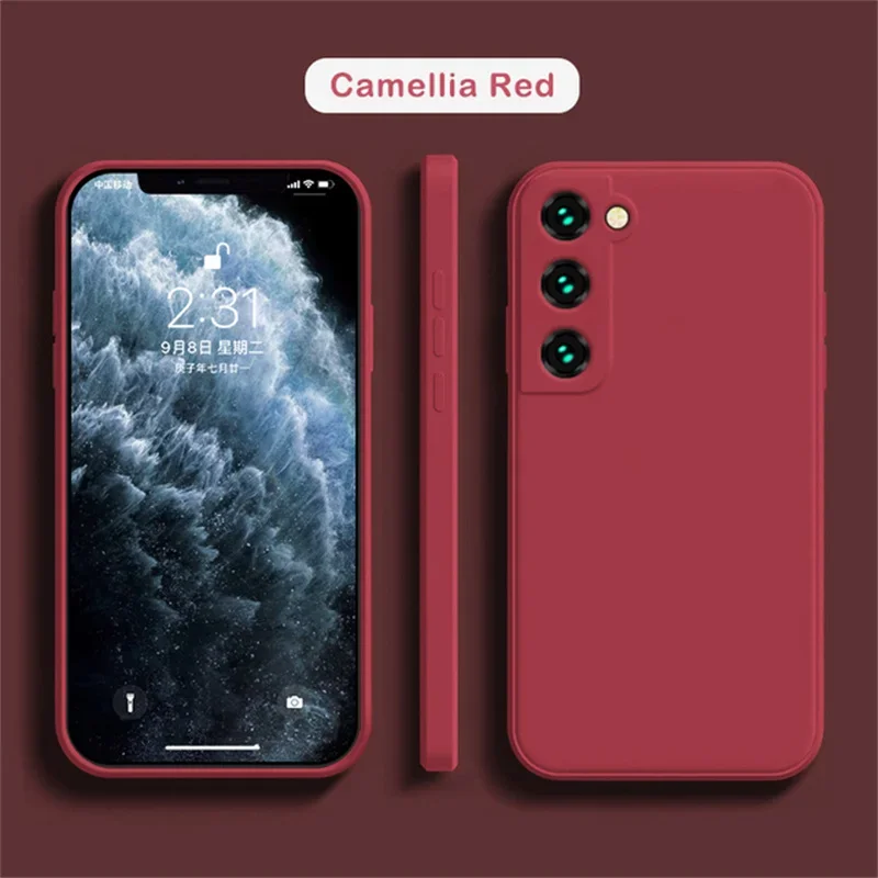 Soft Liquid Silicone Cover Cas - Phone Cases Burga 评论和价格