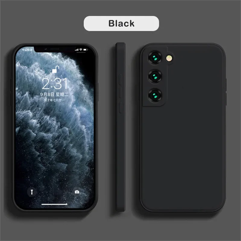 Soft Liquid Silicone Cover Cas - Phone Cases Burga 评论和价格
