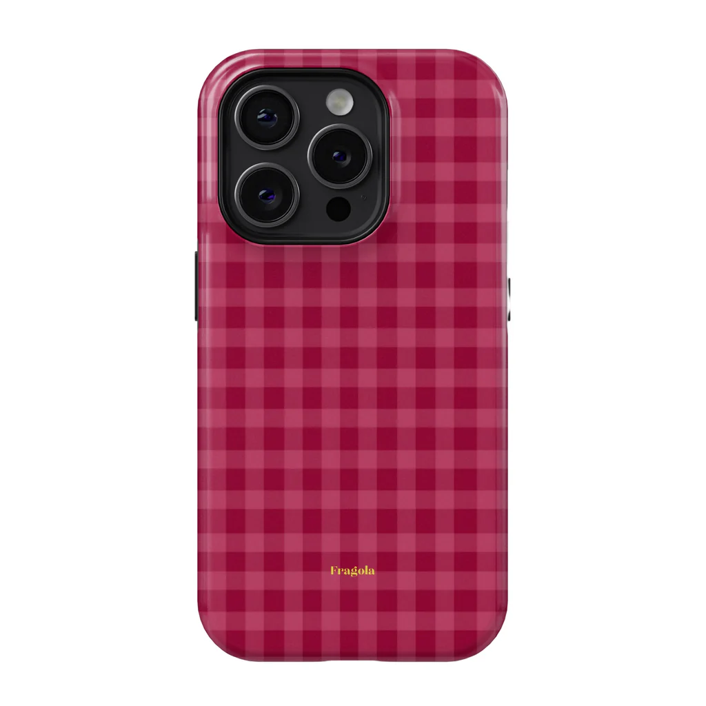 Fragola Ins Korean Checkered P - Phone Cases Burga 评论和价格