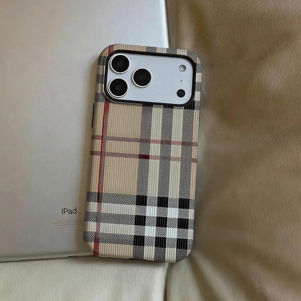 LALA Stylish Plaid Korean Styl - Phone Cases Vape 评论和价格