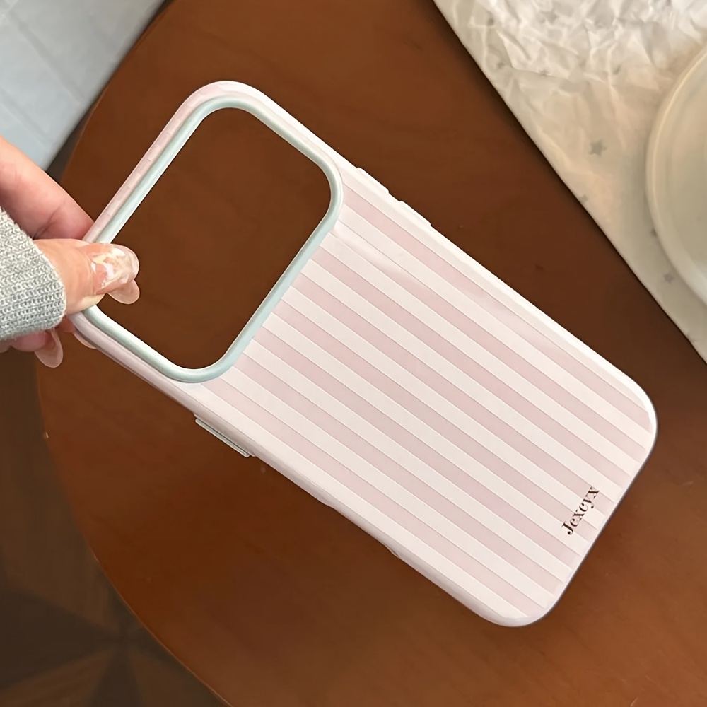Luxury Korean Fashion Stripes  - Phone Cases Expensive 评论和价格