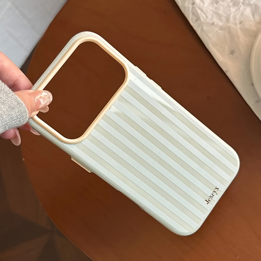 Luxury Korean Fashion Stripes  - Phone Cases Expensive 评论和价格