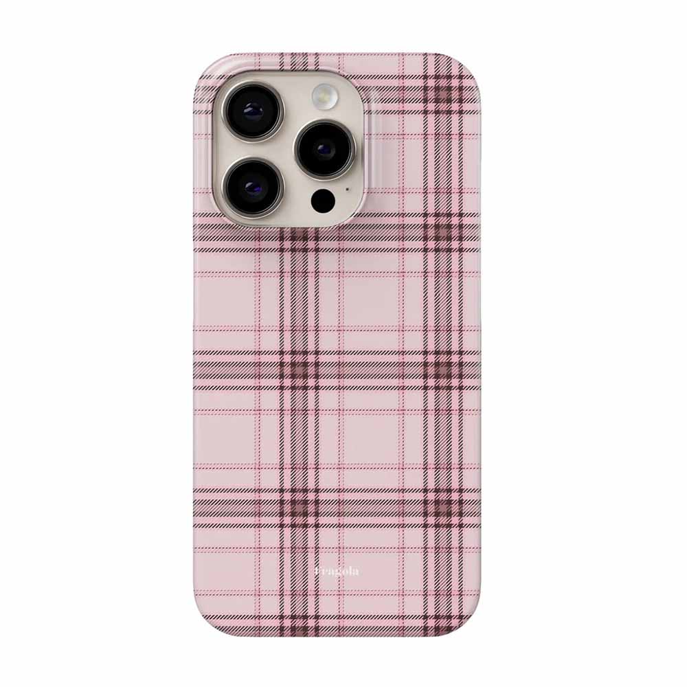 Retro Korean Plaid Cute Phone  - Phone Cases Burga 评论和价格