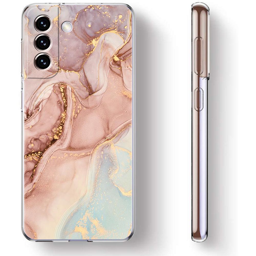Marble Clear Silicone Phone Ca - Phone Cases Burga 评论和价格