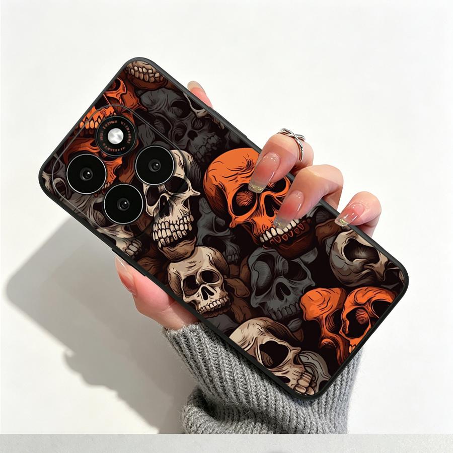 Vintage Skull Stack Phone Cove - Phone Cases Vintage 评论和价格