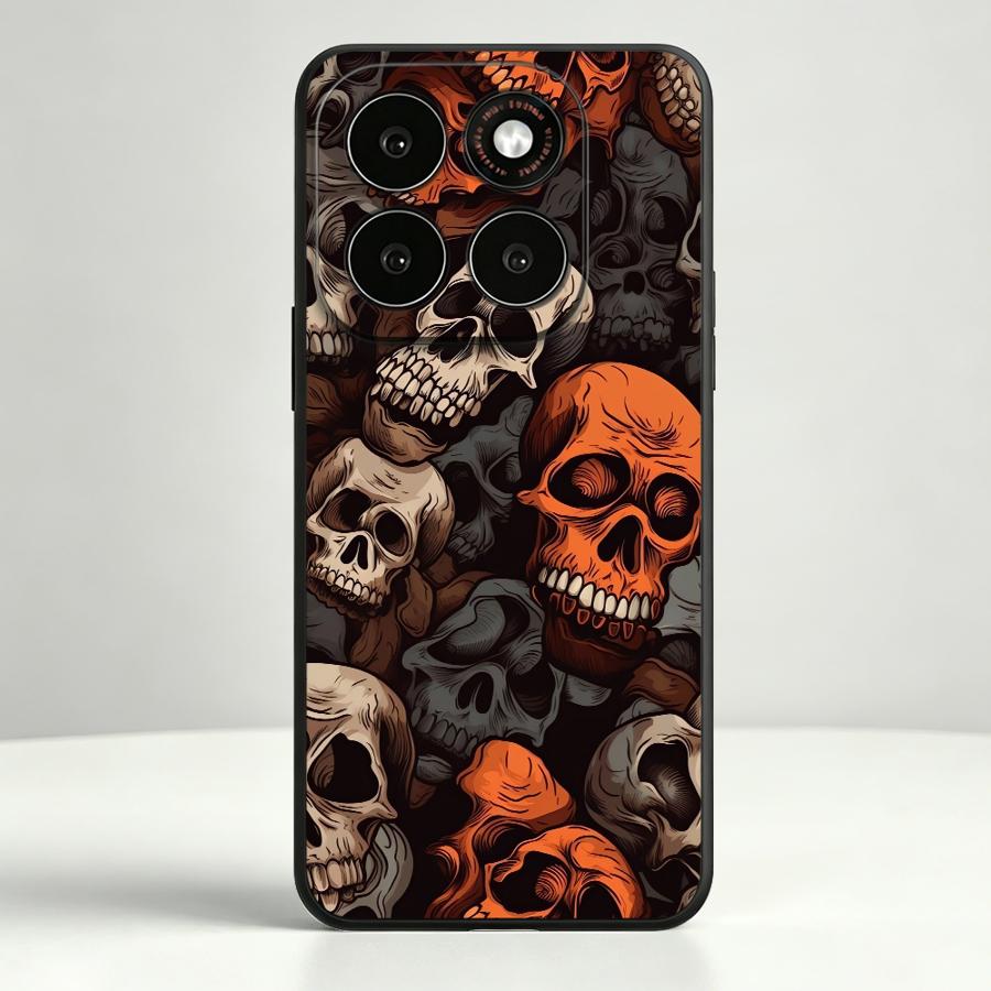 Vintage Skull Stack Phone Cove - Phone Cases Vintage 评论和价格