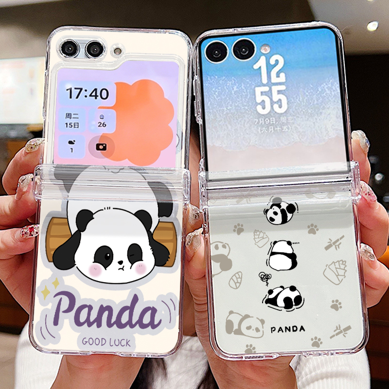 Cartoon Panda Printed Phone Ca - Phone Cases Z Flip 7 评论和价格