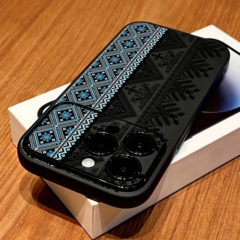 Vintage Totem Painting Shockpr - Phone Cases Vintage 评论和价格