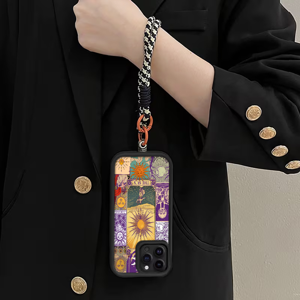 Vintage Sun Tarot Cards Strap  - Phone Cases Vintage 评论和价格