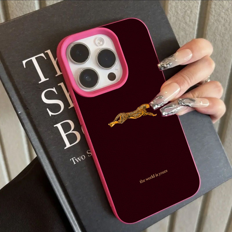 Minimalist Leopard Running Pat - Phone Cases Leopard Print 评论和价格